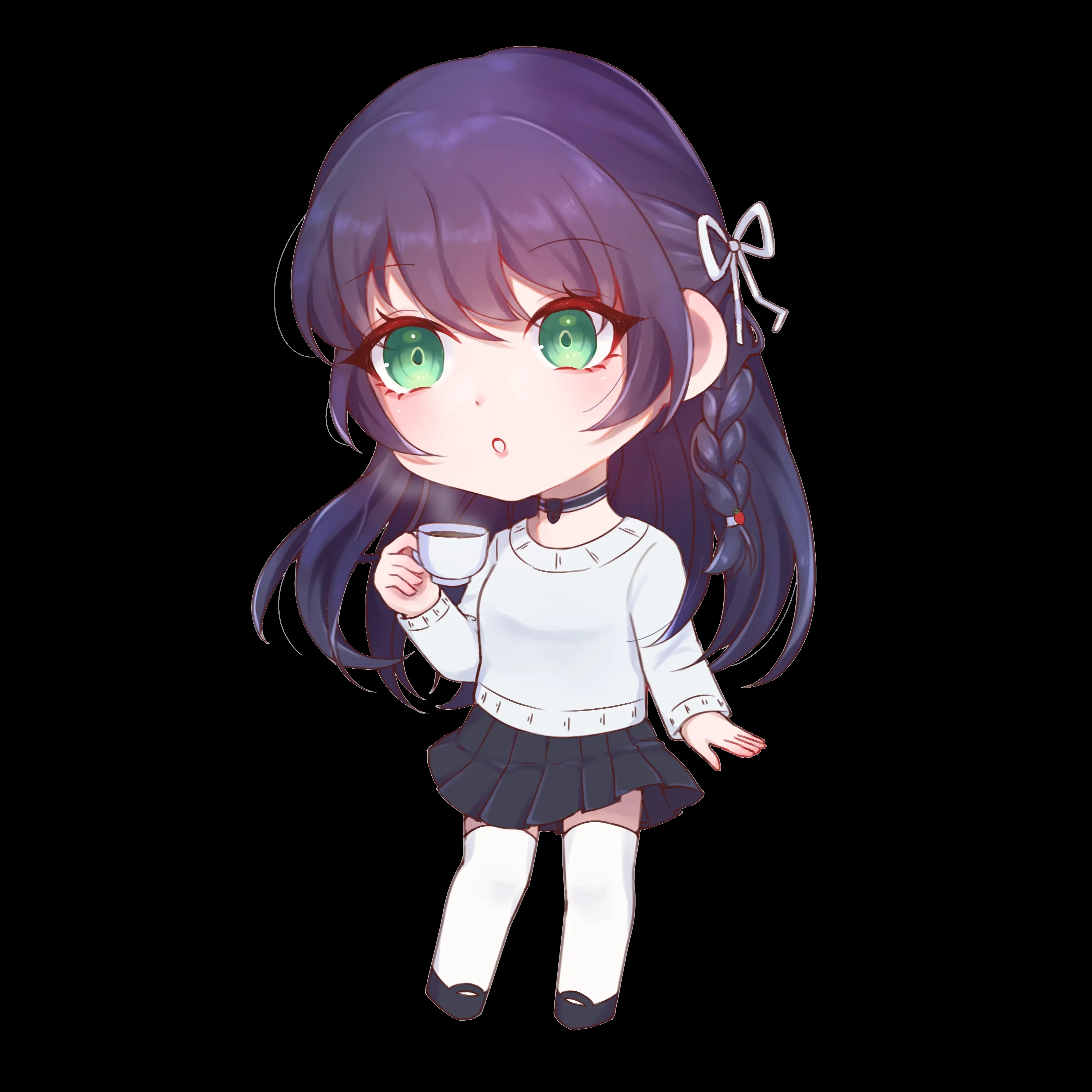 Chibi drawing of Cappuccino